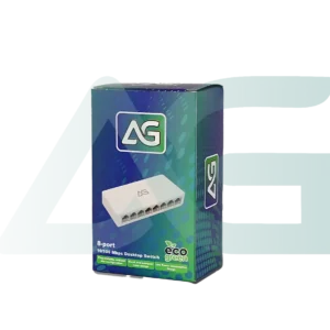 سوییچ های پلاستیکی 8پورت 100×10 برند AG